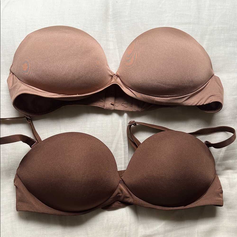SKIMS (2) Strapless Bras
